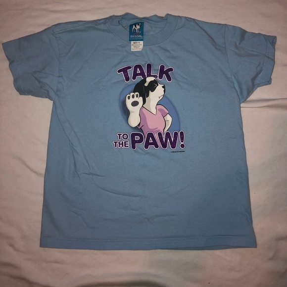 Talk to the Paw tee - Picture 1 of 3